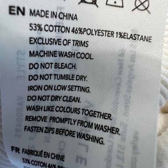 Varley Vine half zip cream ottoman pullover ribbed top - Picture 11 of 13